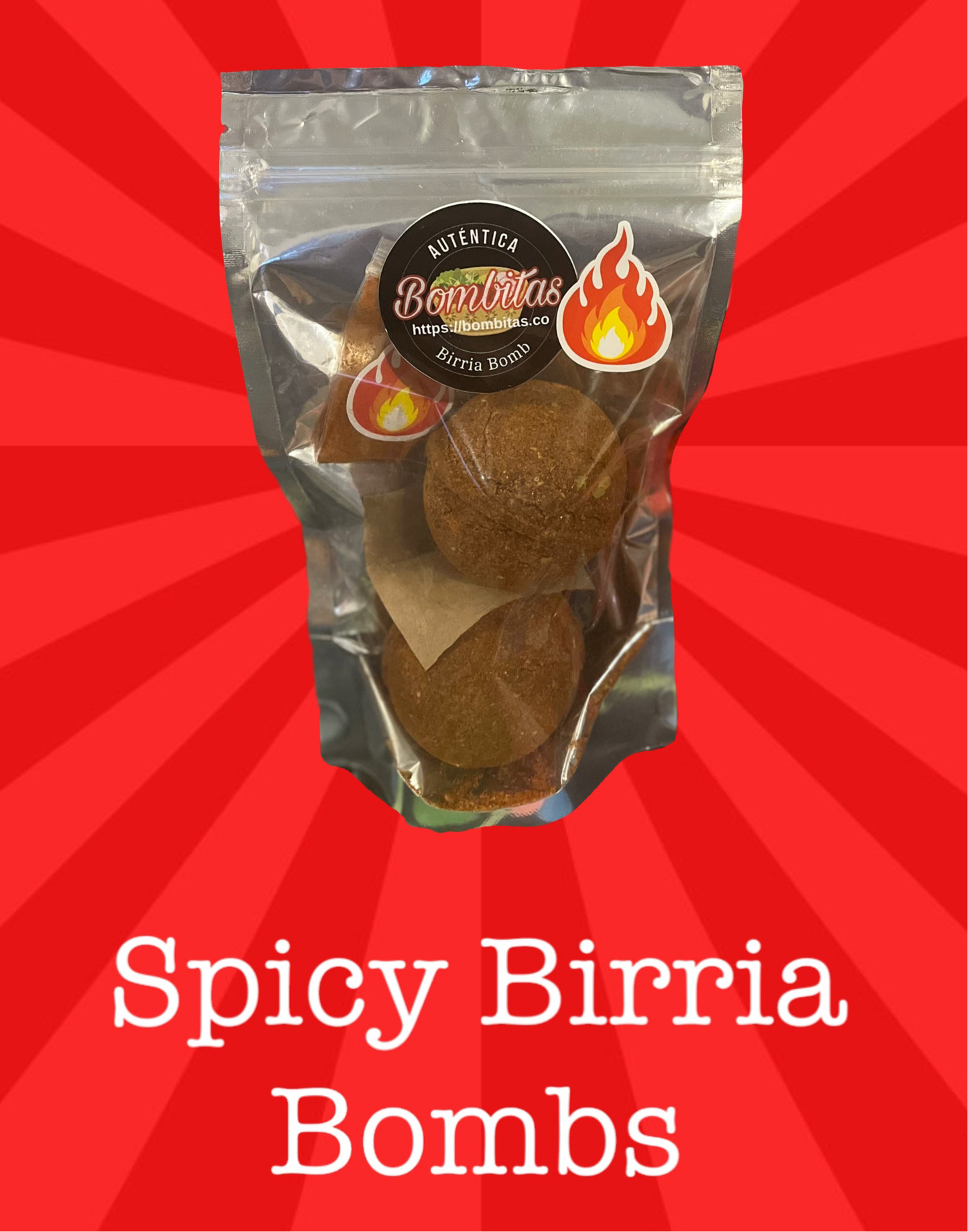 Bombitas Spicy Birria Bombs Twin Pack (2 Bombs)