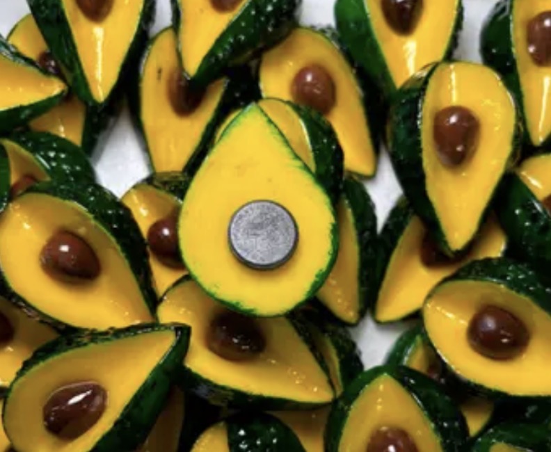 Avocado Kitchen Magnet