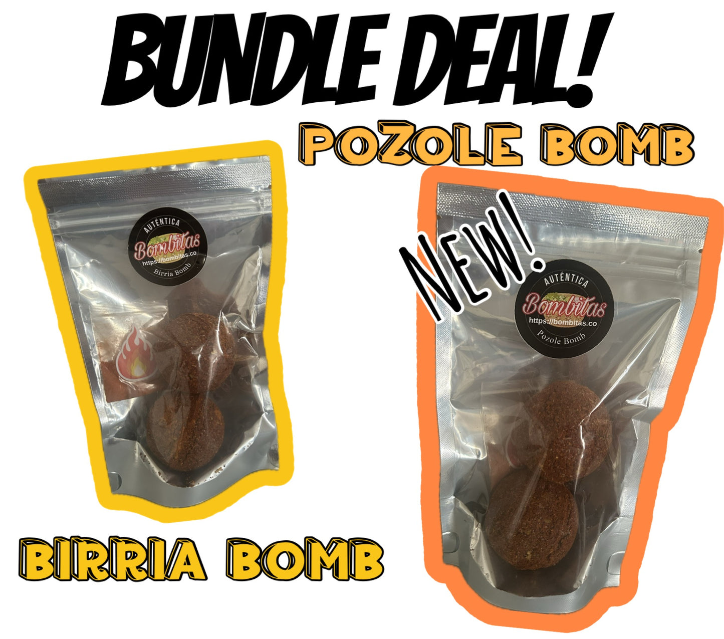 Bundle Deal (1 pack Birria, 1 pack Pozole)