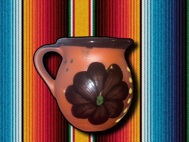 Mexico Jarritos, Clay Mug (Dark)