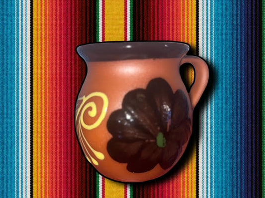 Mexico Jarritos, Clay Mug (Dark)