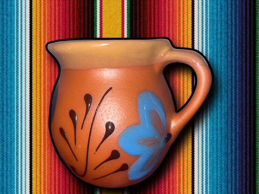 Mexican Jarritos, Clay Mug (Yellow)